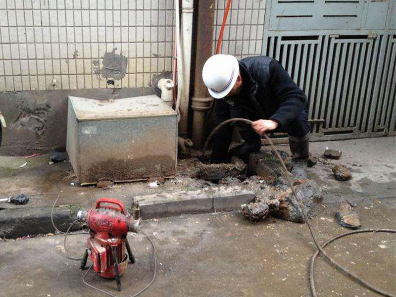 屏山疏通下水道-洗菜池疏通